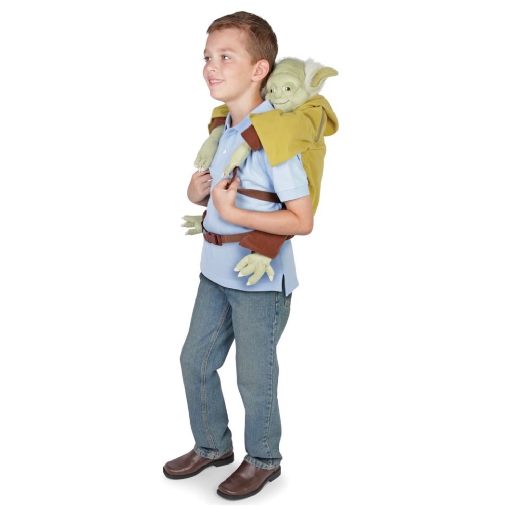 Star Wars Lucas Films Yoda 24" Backpack So realistic a super cute companion 🥰 - Picture 3 of 13